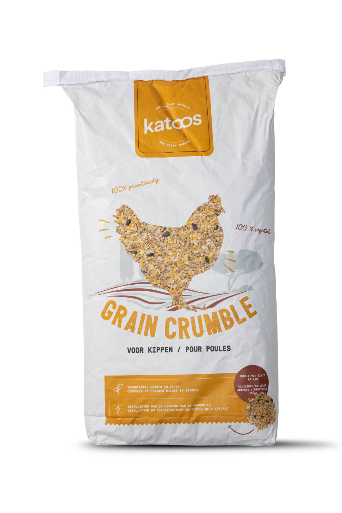 Grain Crumble mix - Gebroken graanmengeling 18kg