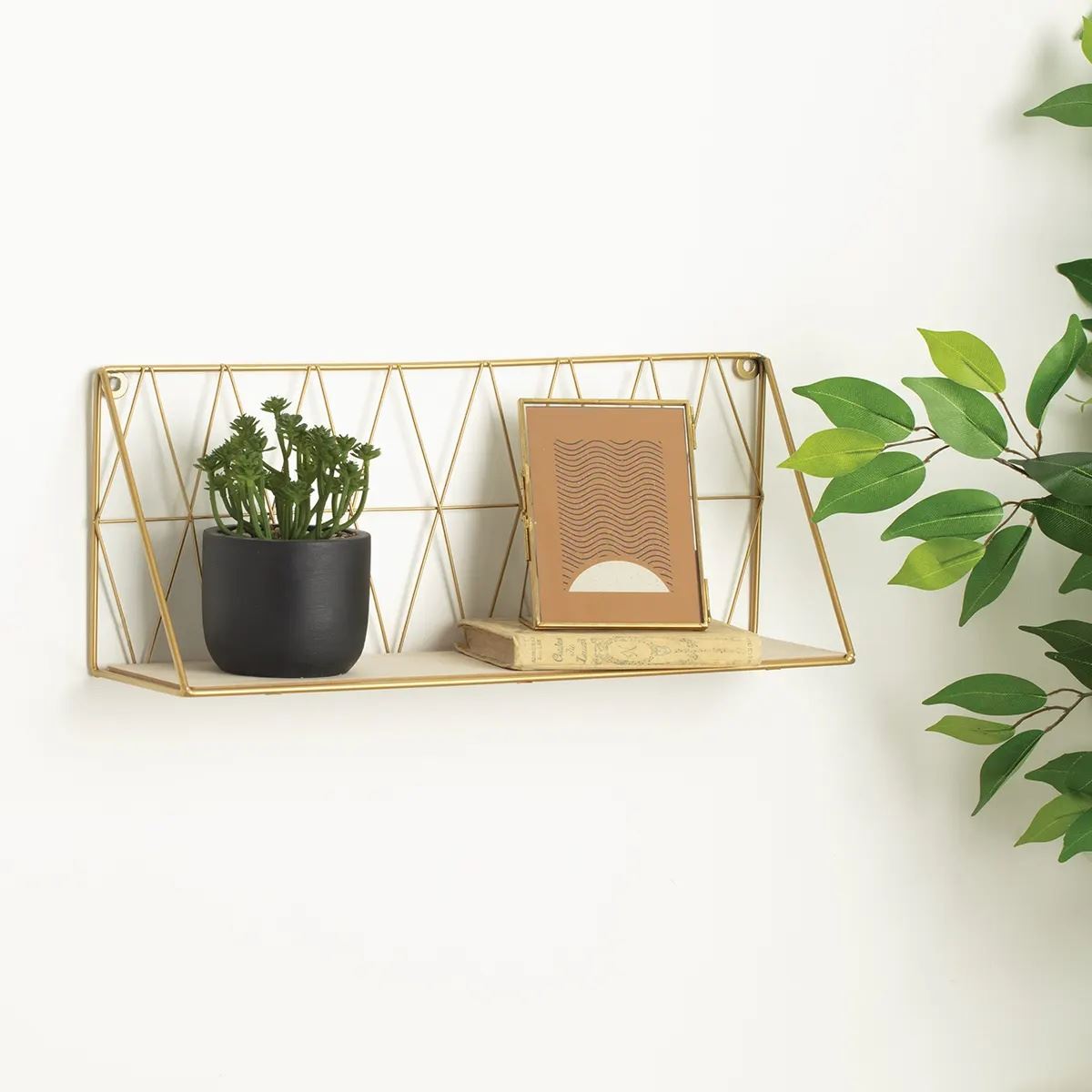 Wandplank-draadframe-Anna-lang-48-cm-goud