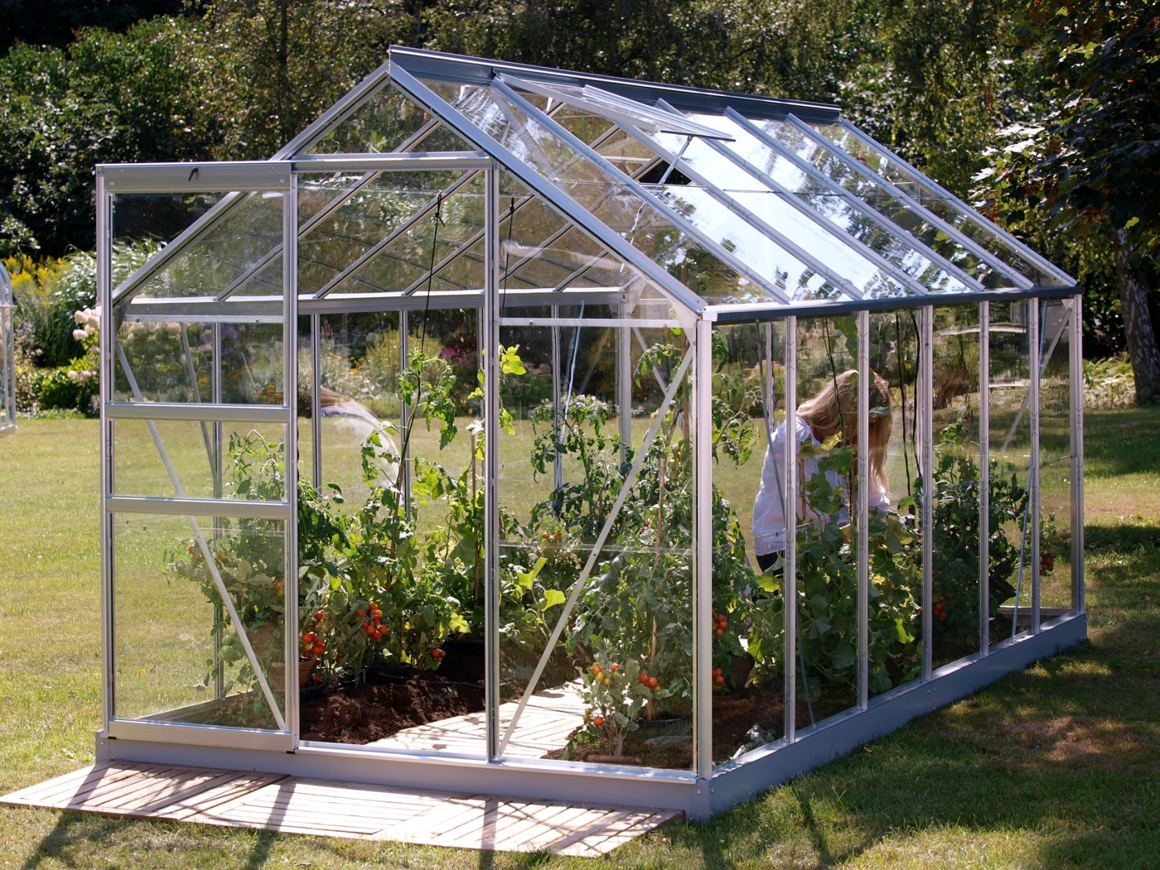 Vitavia Venus Serre 7,5m² tuinbouwglas - met fundering