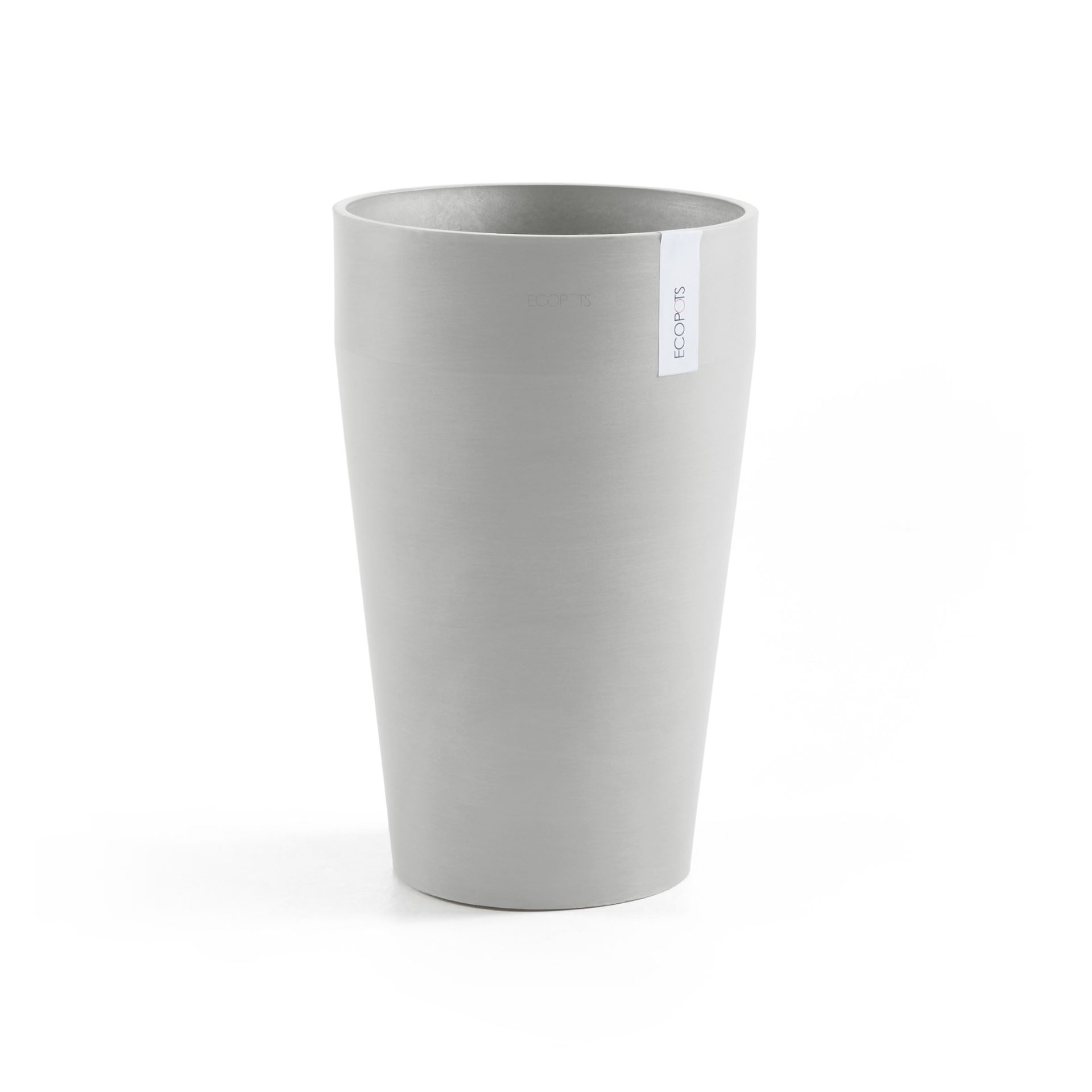 Ecopots-sankara-high-white-grey-35-cm-H55-cm