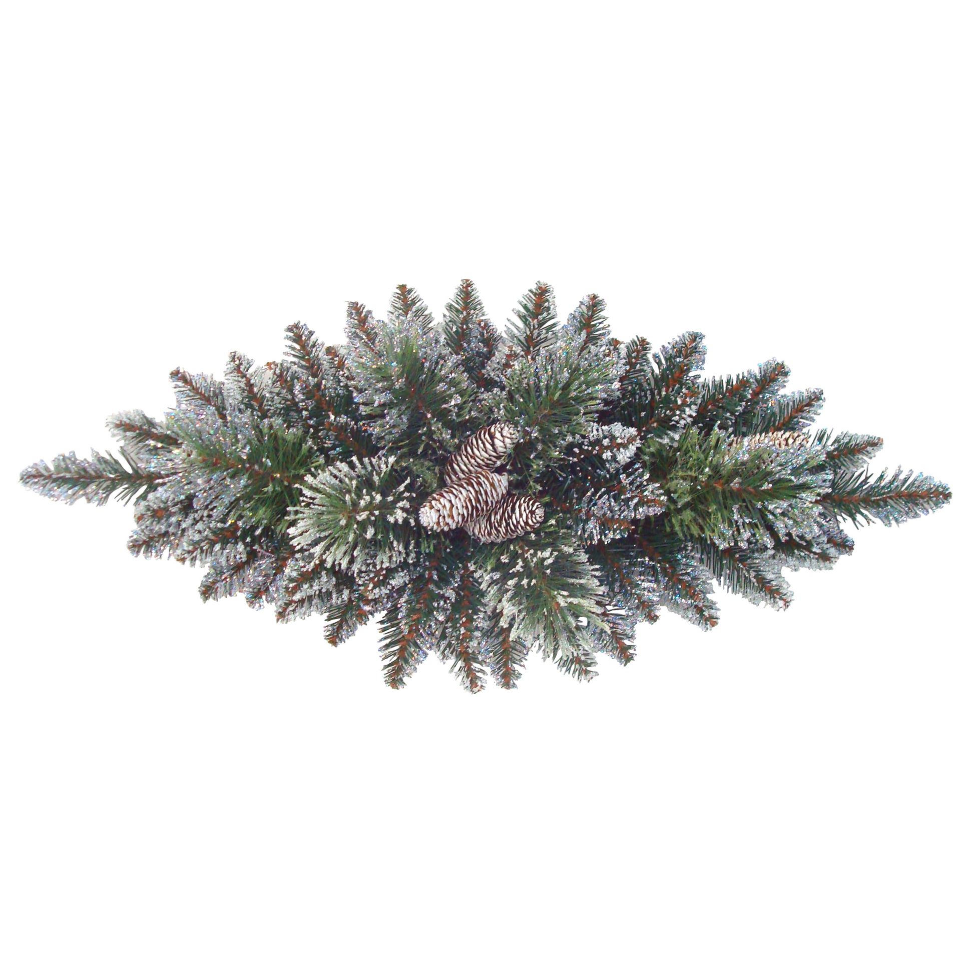 Glittery-Bristle-Centerpiece-w-cones-76cm