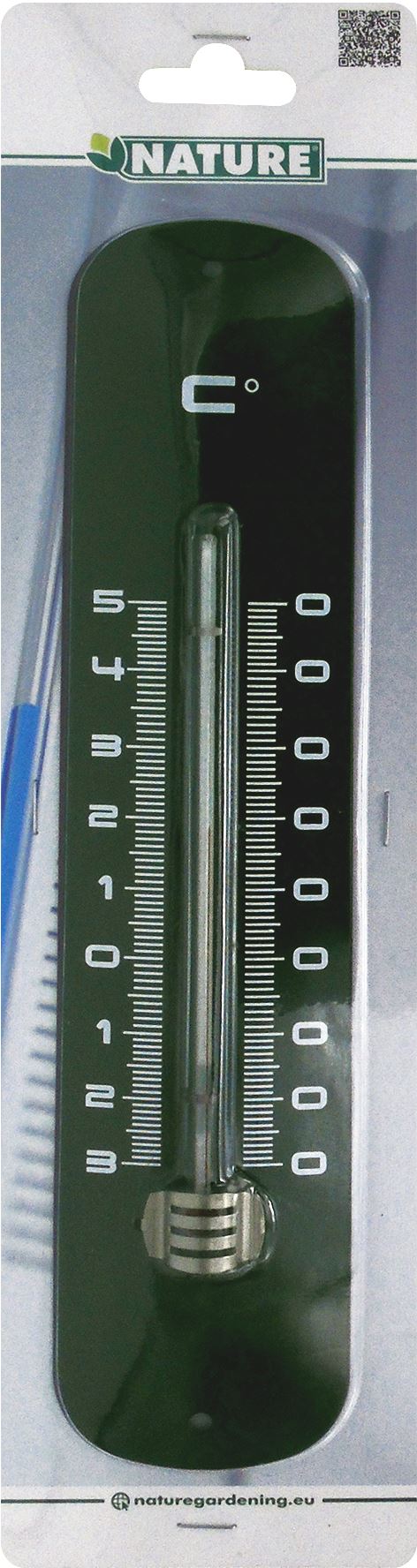 Muurthermometer-metaal-groen-30x6-5x1cm