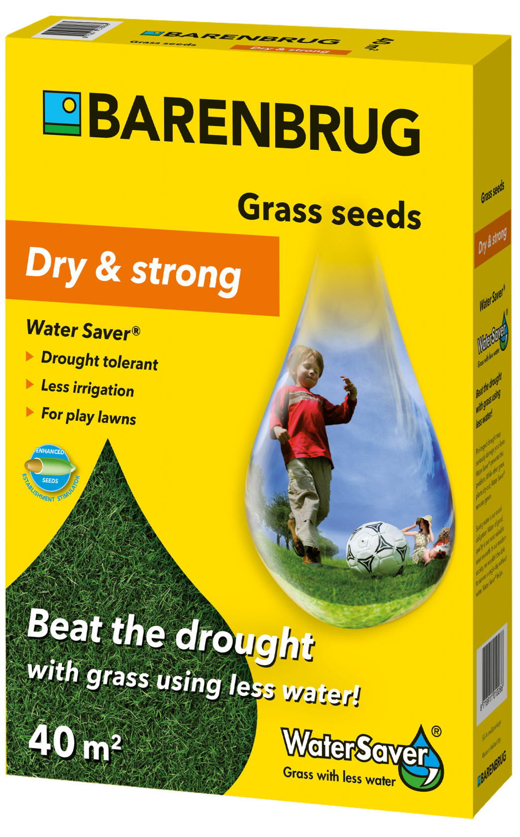 Barenbrug grass seed Water Saver - save water - 1kg up to 40m²