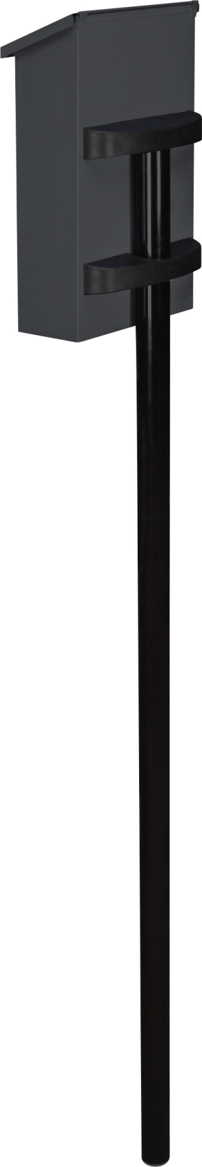 Practo Garden mailbox Amsterdam - matte black - wall mounted