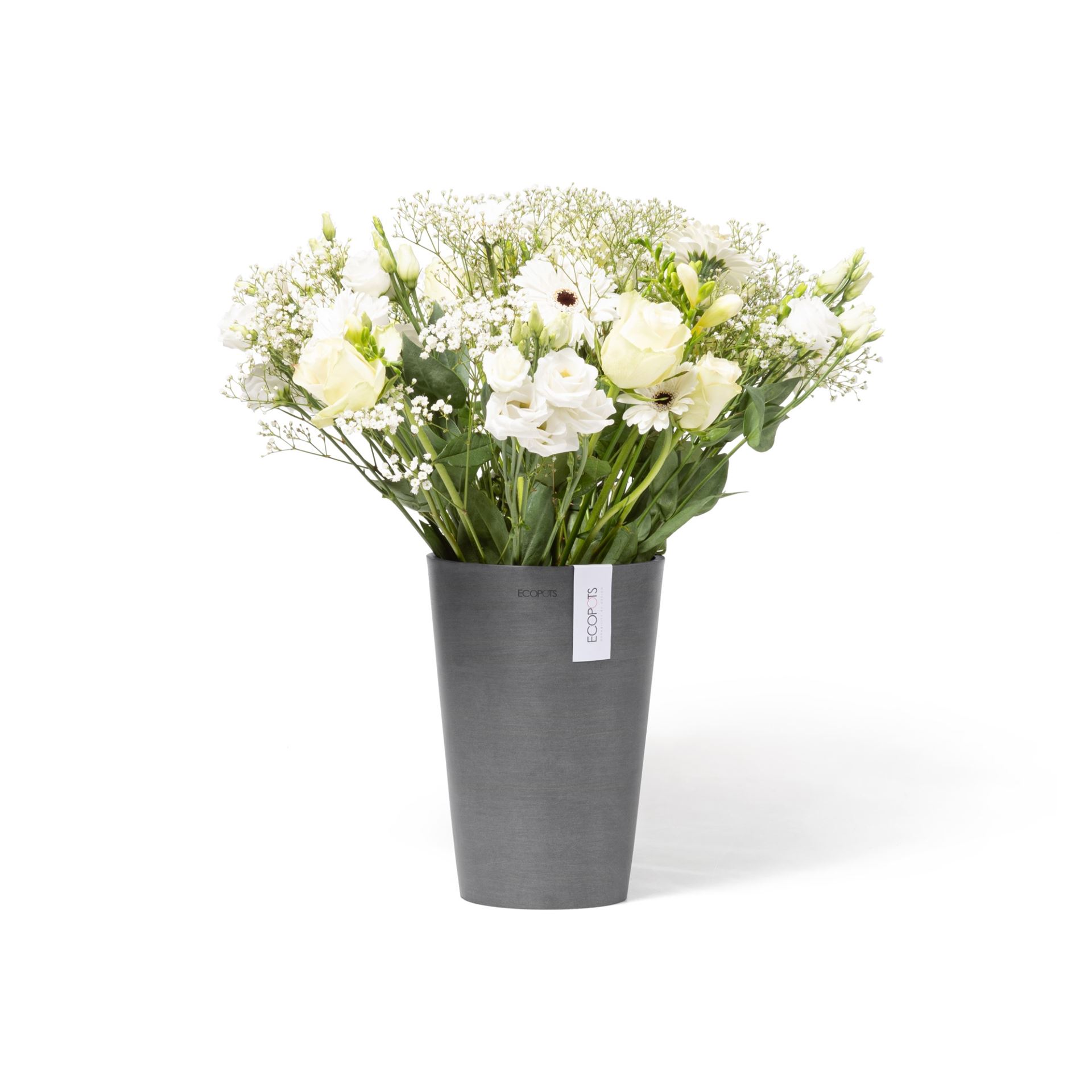 Ecopots-pisa-grey-21-cm-H30-cm
