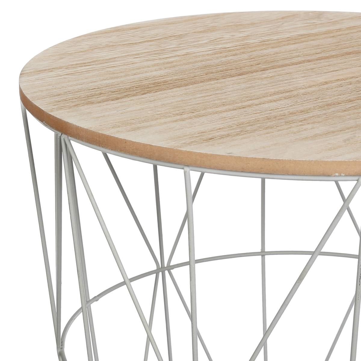 Bijzettafel-Kumi-D40xH41cm-grijs-