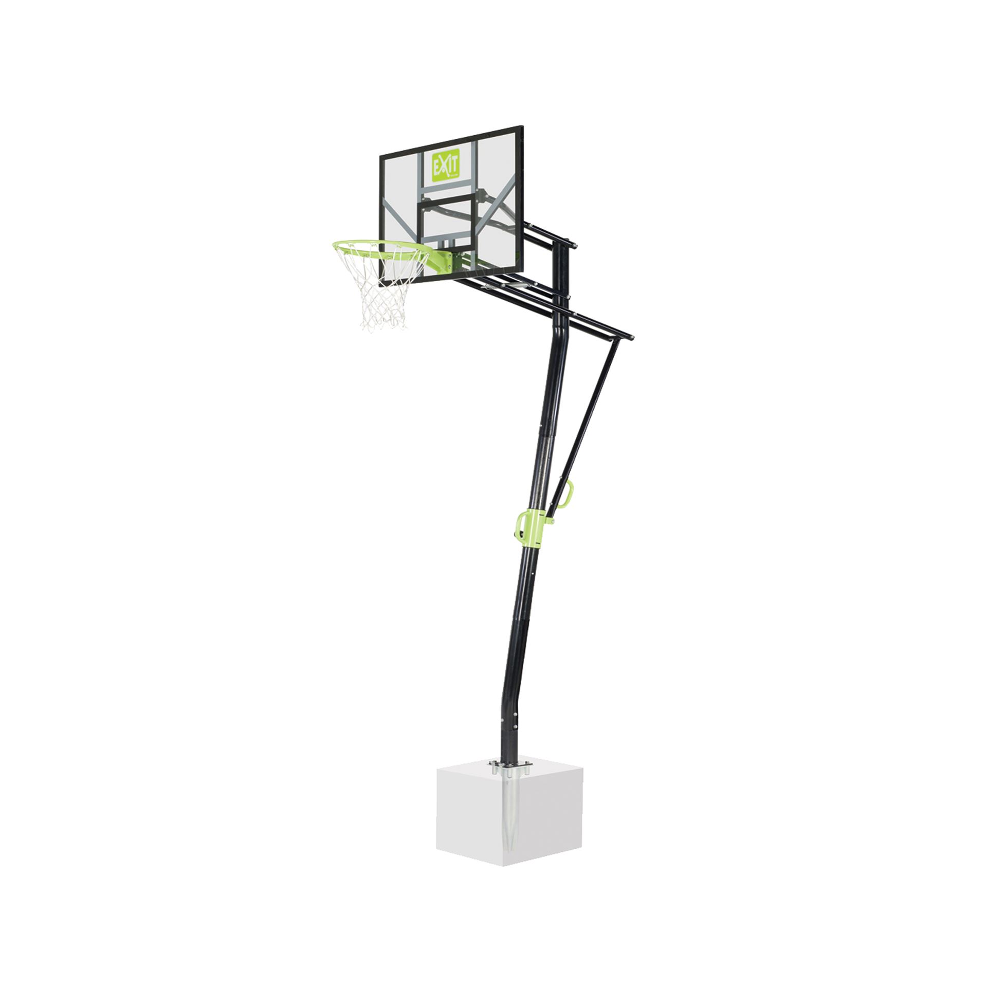 EXIT-Galaxy-basketbalbord-voor-grondmontage-groen-zwart