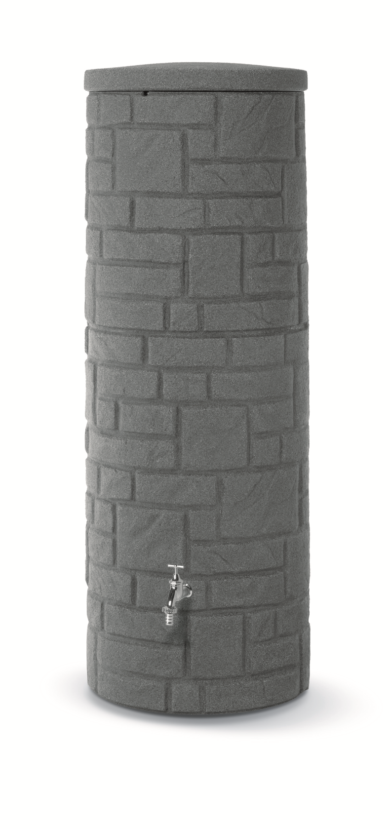 Prosperplast Arcado Rainwater Tank - 360 liters - Dark Stone - Stone Look