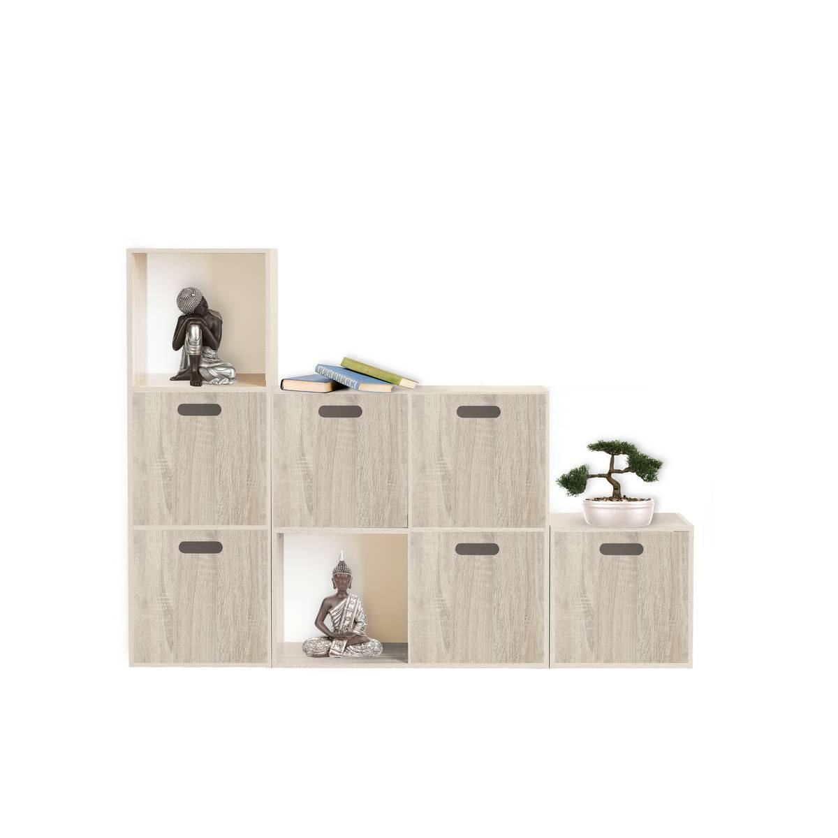 Opbergmand-31x31cm-houteffect