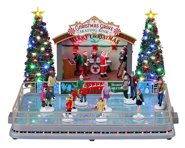 Lemax-Christmas-Grove-Skating-Rink-With-4-5V-Adaptor