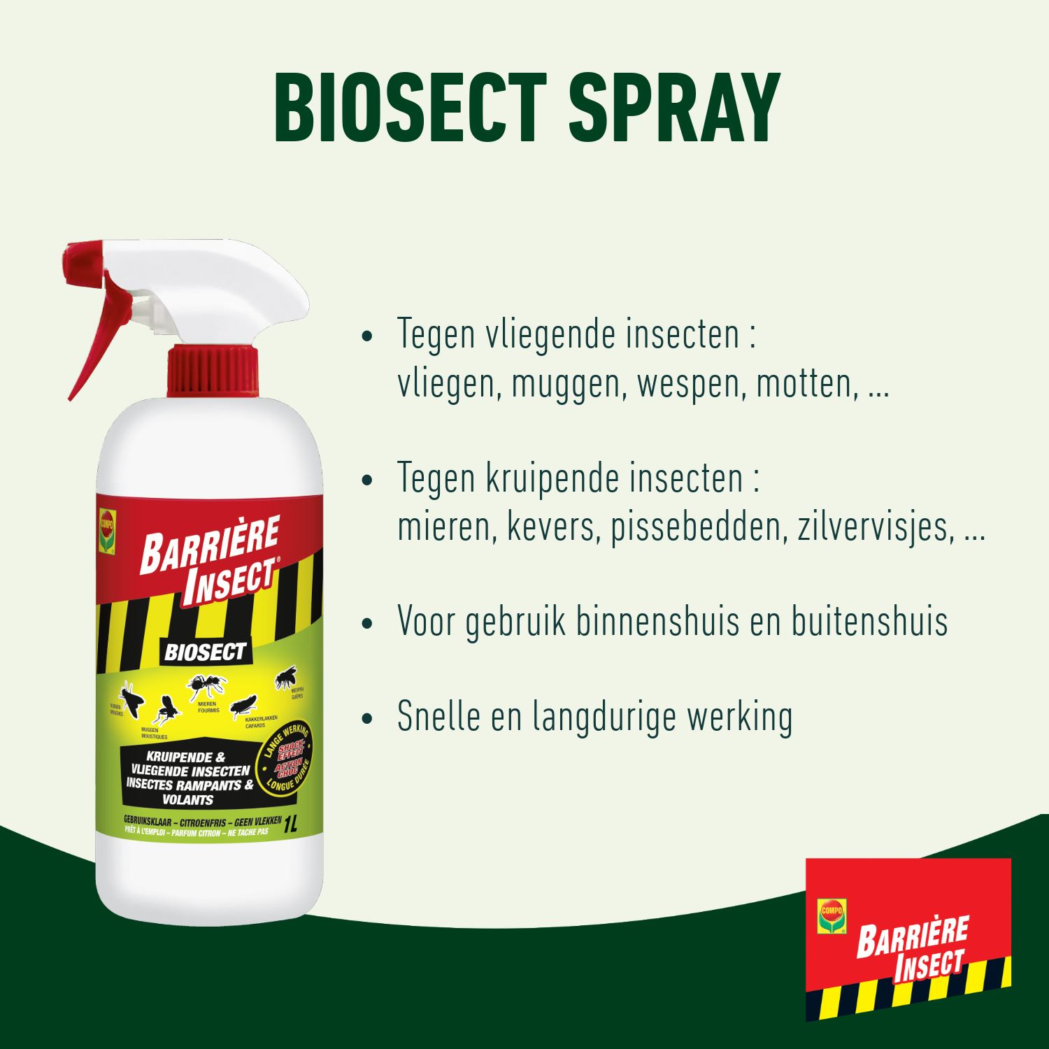 Barriere-insect-biosect-spray-1L
