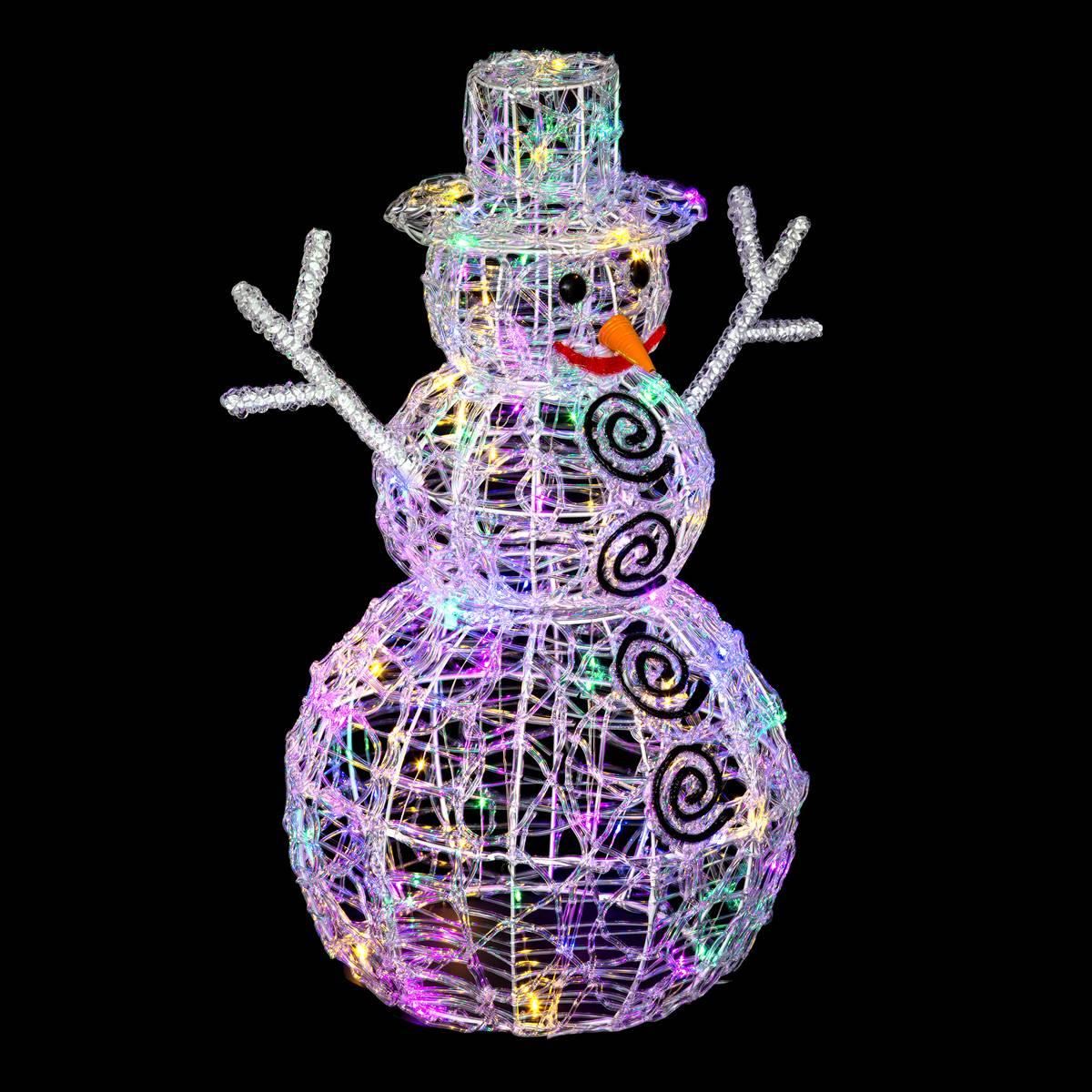 Sneeuwman-acrylic-outdoor-100l-h57-multi
