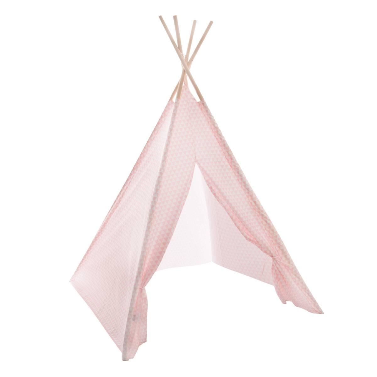 Kindertipi-120x120x160cm-roze-