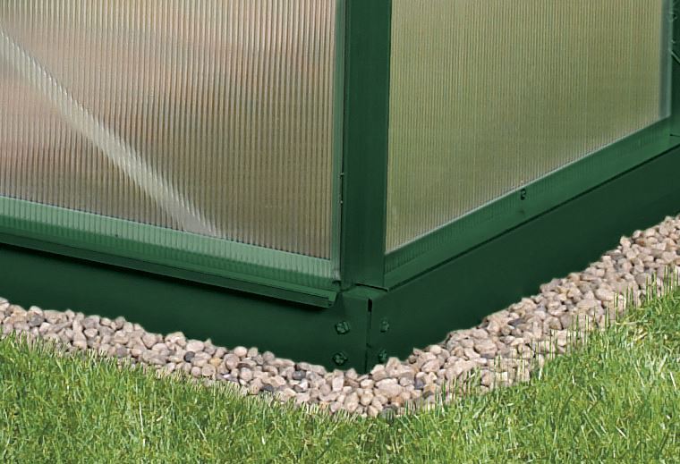 Vitavia greenhouse foundation - Dark green - Suitable for Venus 5000 (5m²)