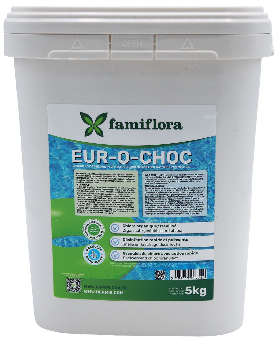 Snelwerkend-organisch-chloor-5kg-granulaat-gestabiliseerd-chloor