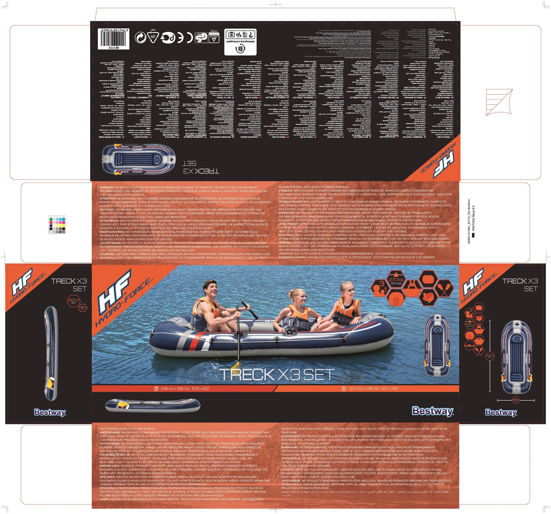 Hydro-force-opblaasboot-Treck-X3-set-307x126cm