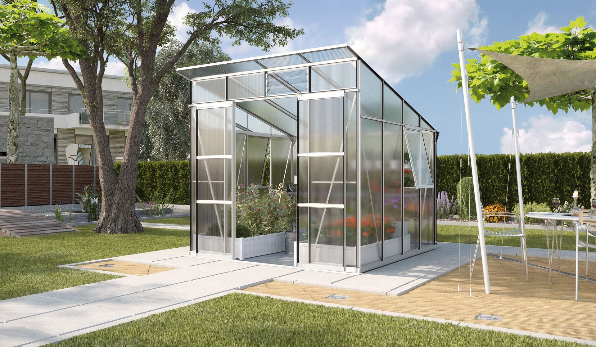 Playa-7600-HKP6mm-Polycarbonaat-serre-Vrijstaand-B254-4-x-L254-4-x-H246-4-cm