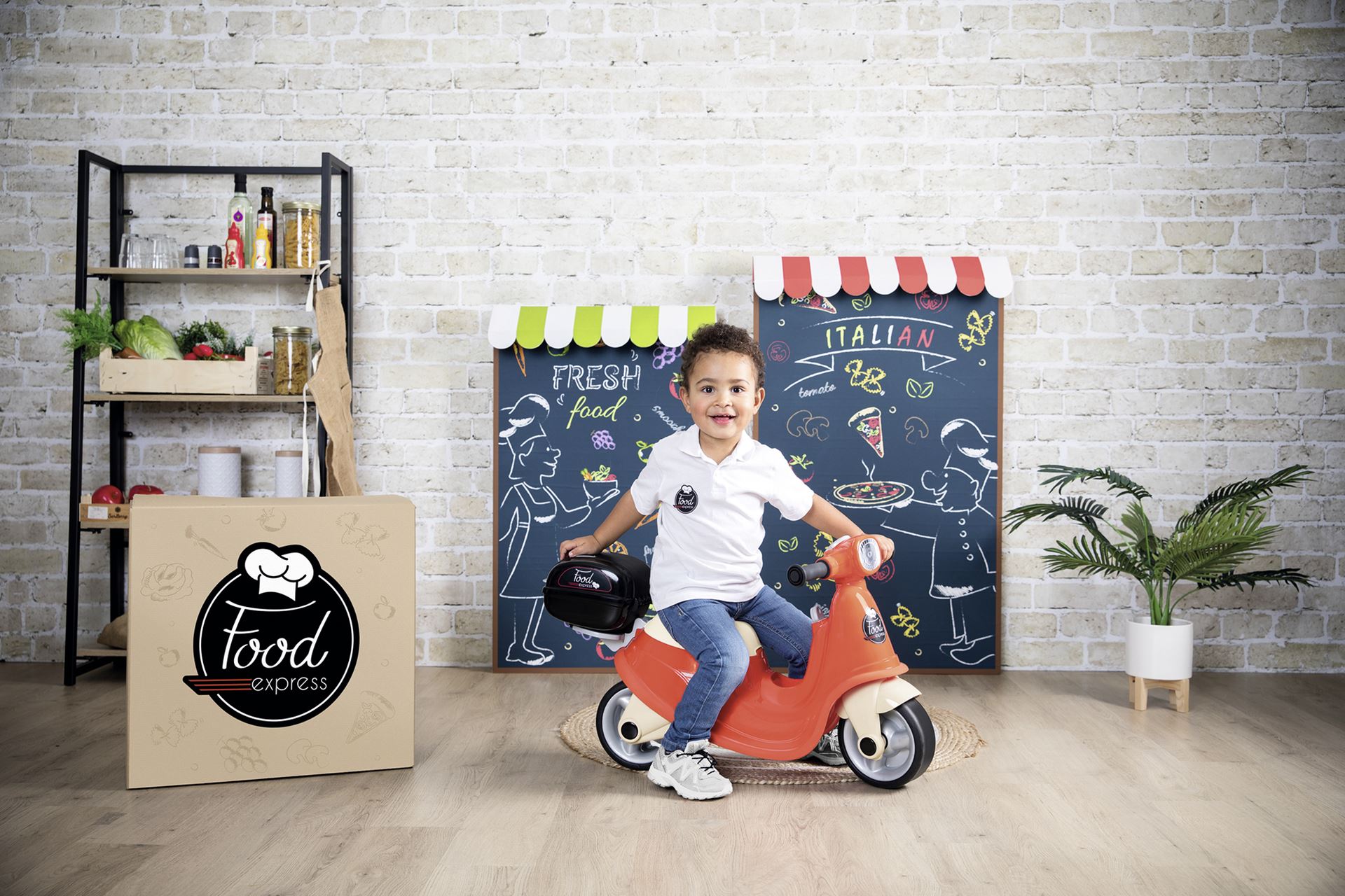 Kids-scooter-ride-on-food-express