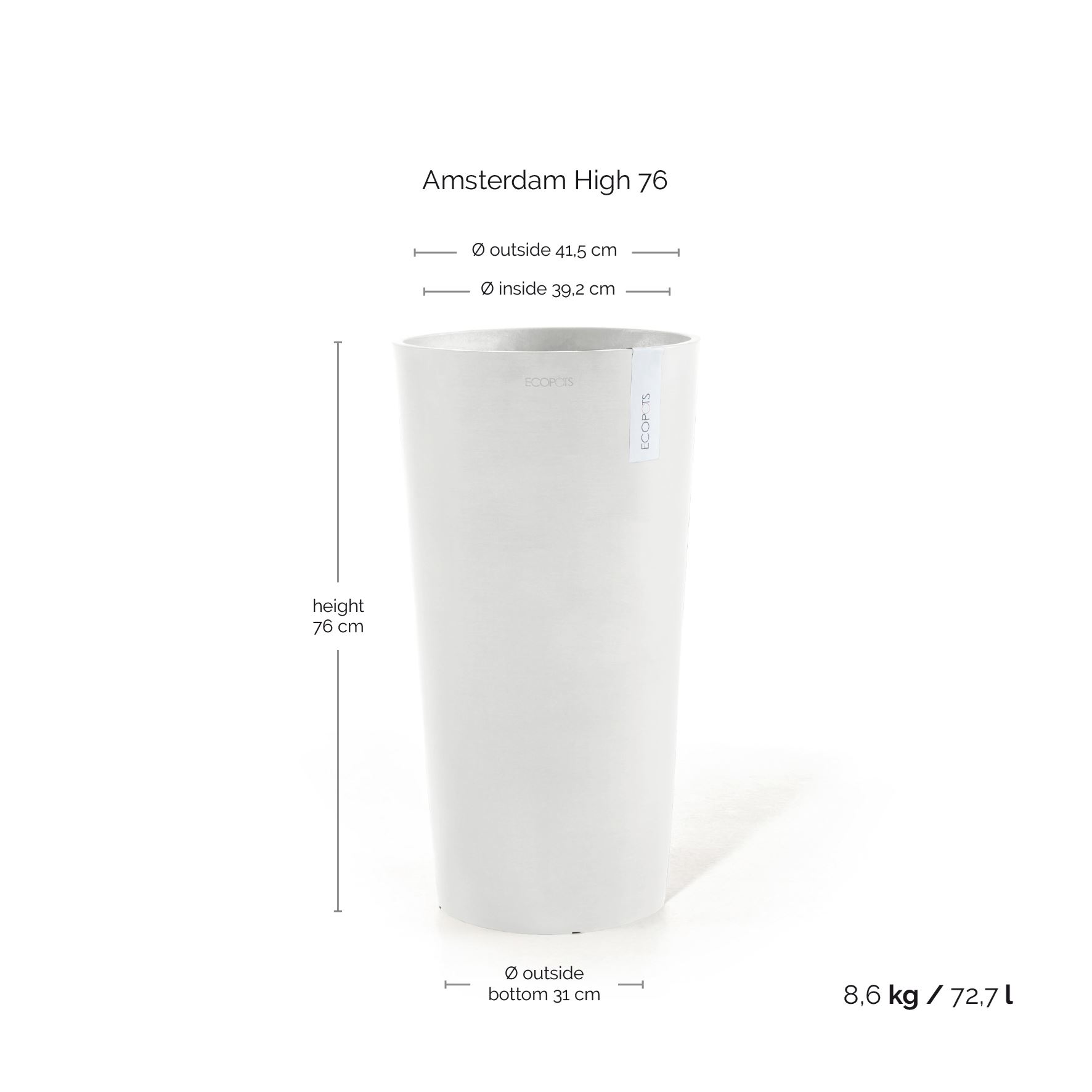 ecopots-Amsterdam-High-Pure-White-41-cm-H76-cm