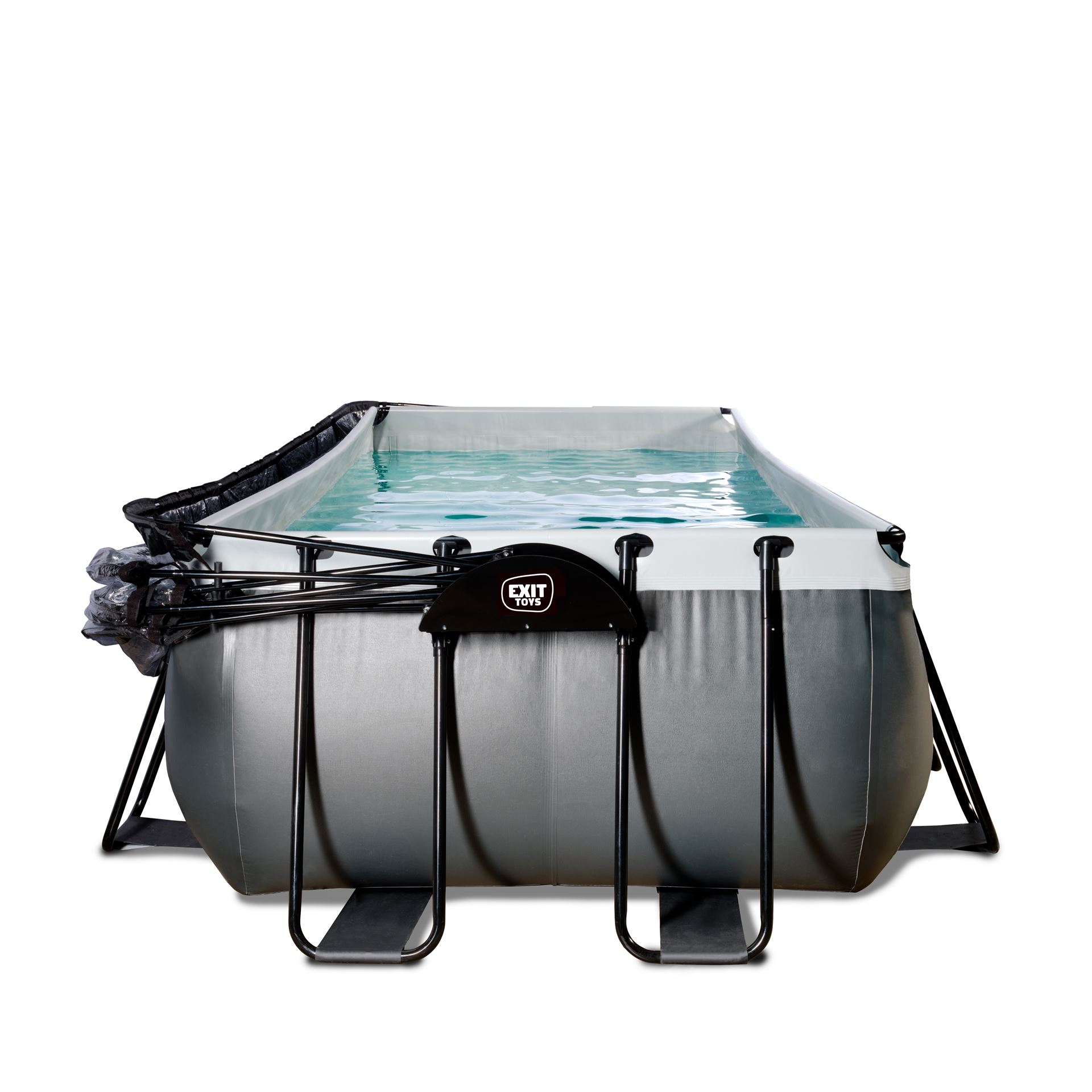 EXIT-Black-Leather-zwembad-540x250x122cm-met-zandfilterpomp-en-overkapping-zwart