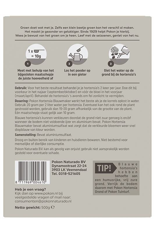 Pokon-Hortensia-Blauwmaker-500gr