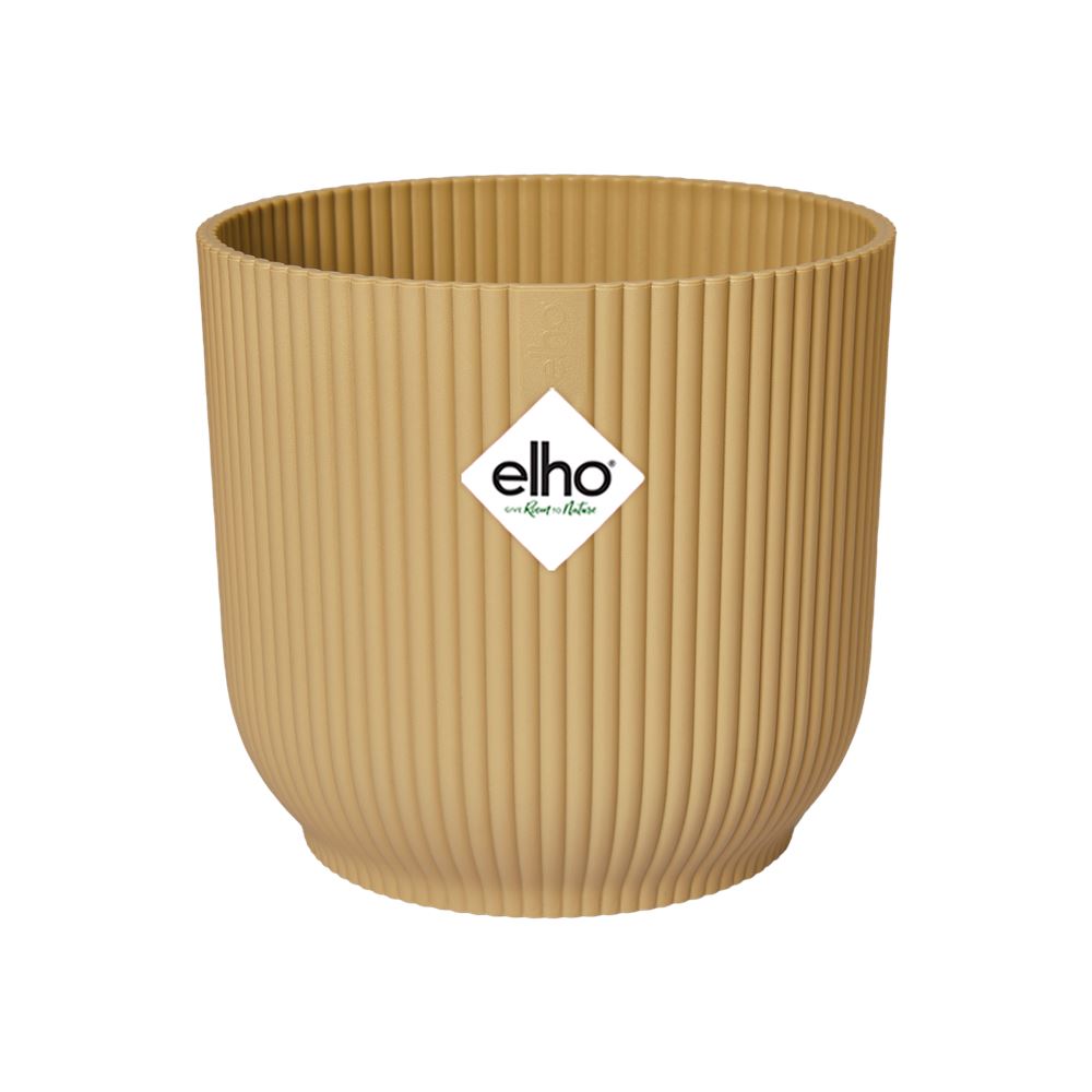 Bloempot-vibes-fold-rond-16cm-botergeel