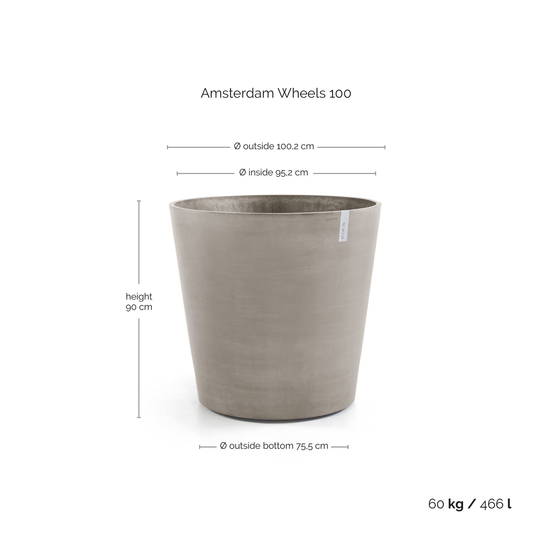 Ecopots-amsterdam-wheels-taupe-100-cm-H88-7-cm-incl-3-wielstops