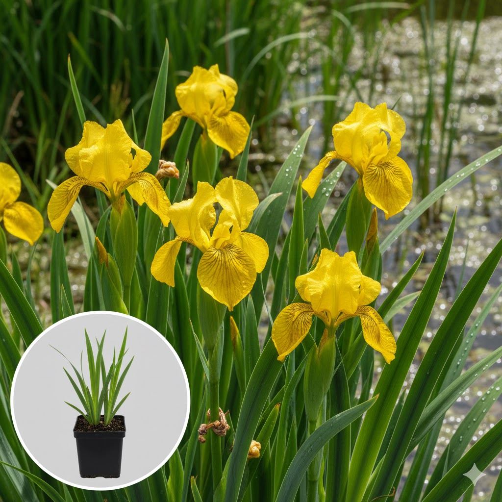 Iris-pseudacorus-pot-9x9-cm