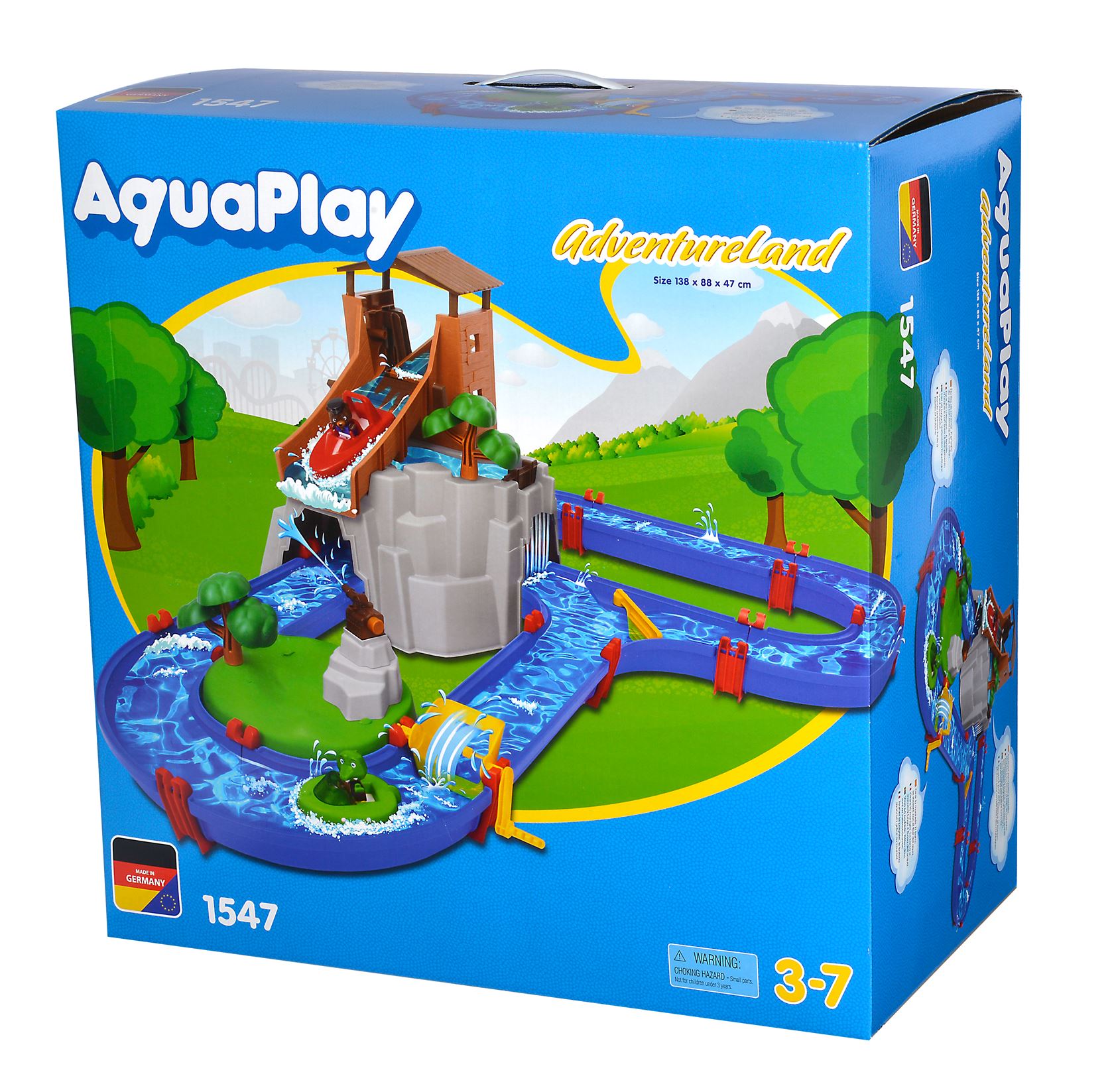 AquaPlay waterbaan 'AdventureLand' - L138 x B88 x H47 cm