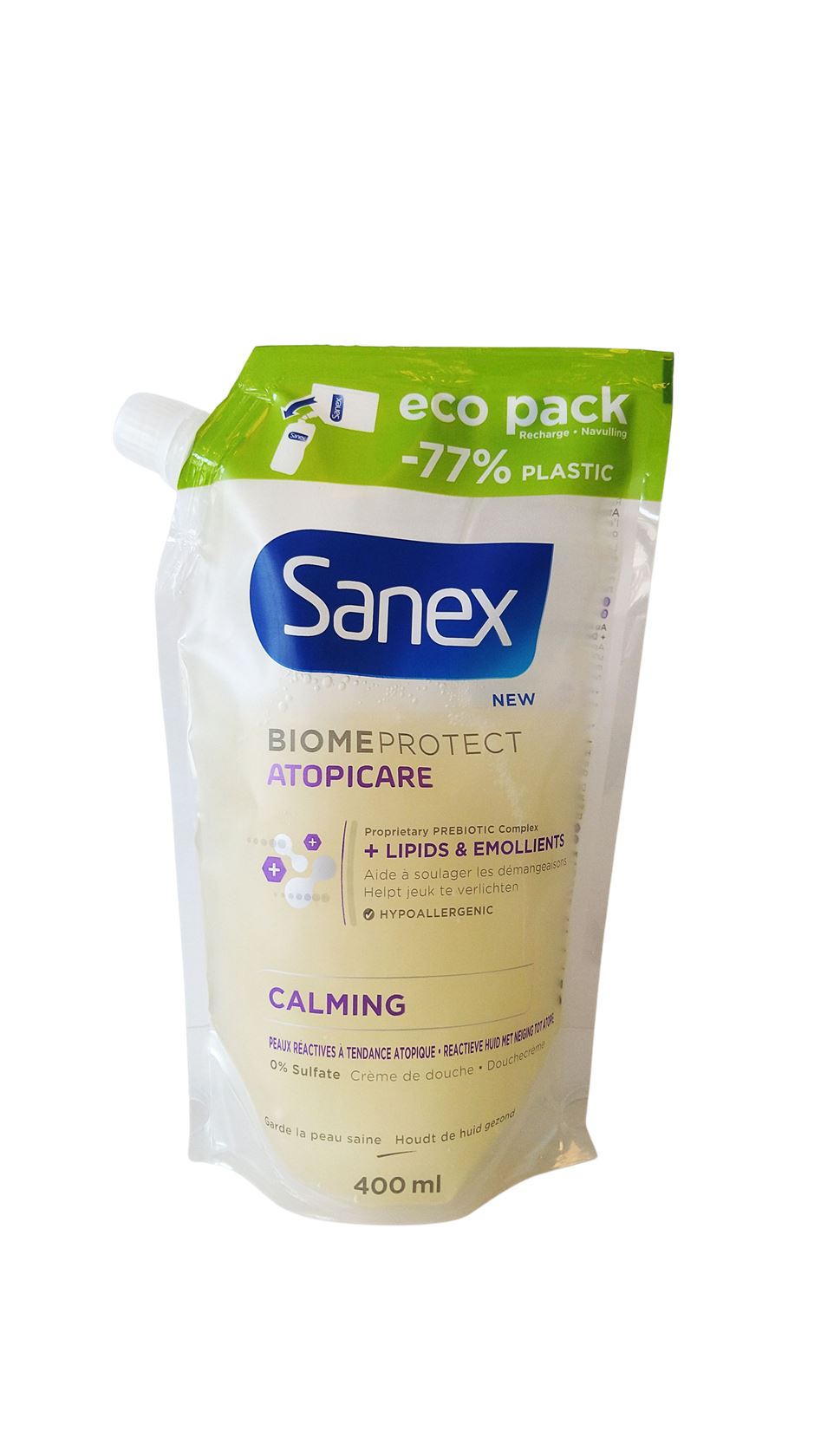 SANEX-Douche-400-ML-BioMe-Protect-Atopicare-Calming-Navulling-