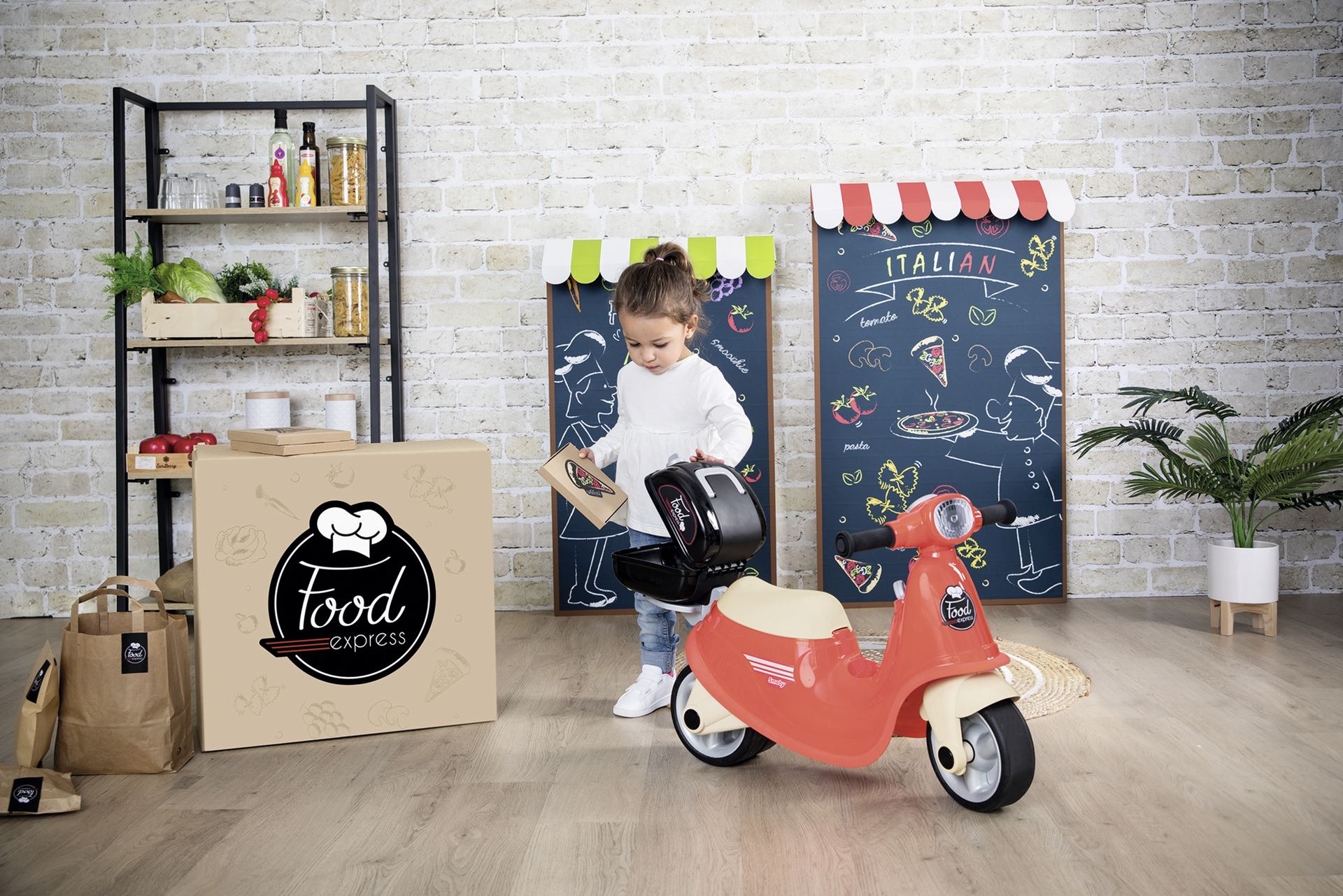 Kids-scooter-ride-on-food-express