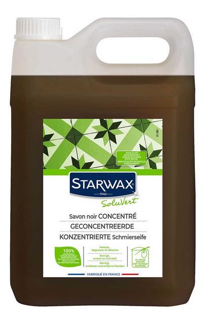 Starwax Soluvert Bruine Zeep met Olijfolie - 5L