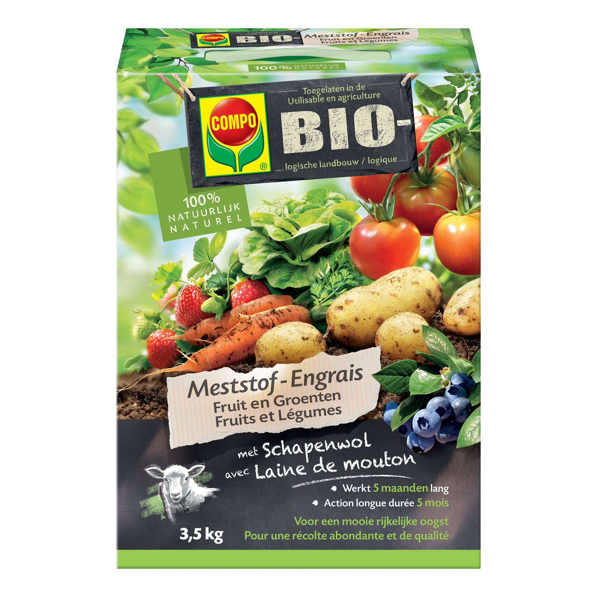 Compo-bio-meststof-fruit-groenten-3-5kg