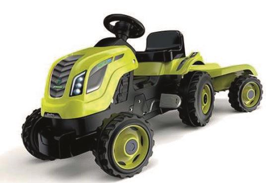 Tractor-Boer-XL-Groen-aanhanger