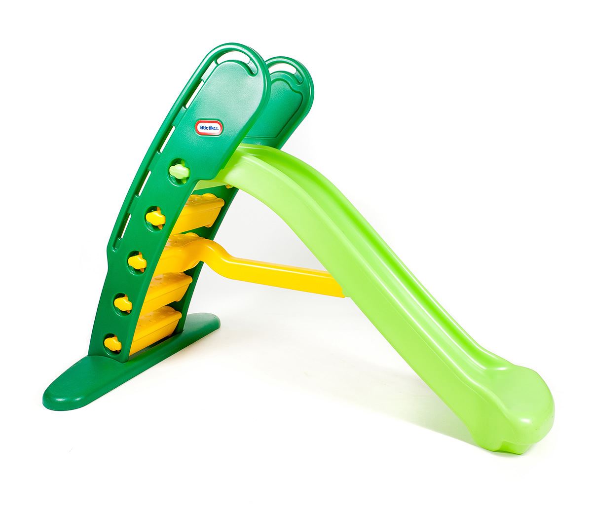 Little-Tikes-glijbaan-Giant-slide-Evergreen-125cm-hoog-groen-geel