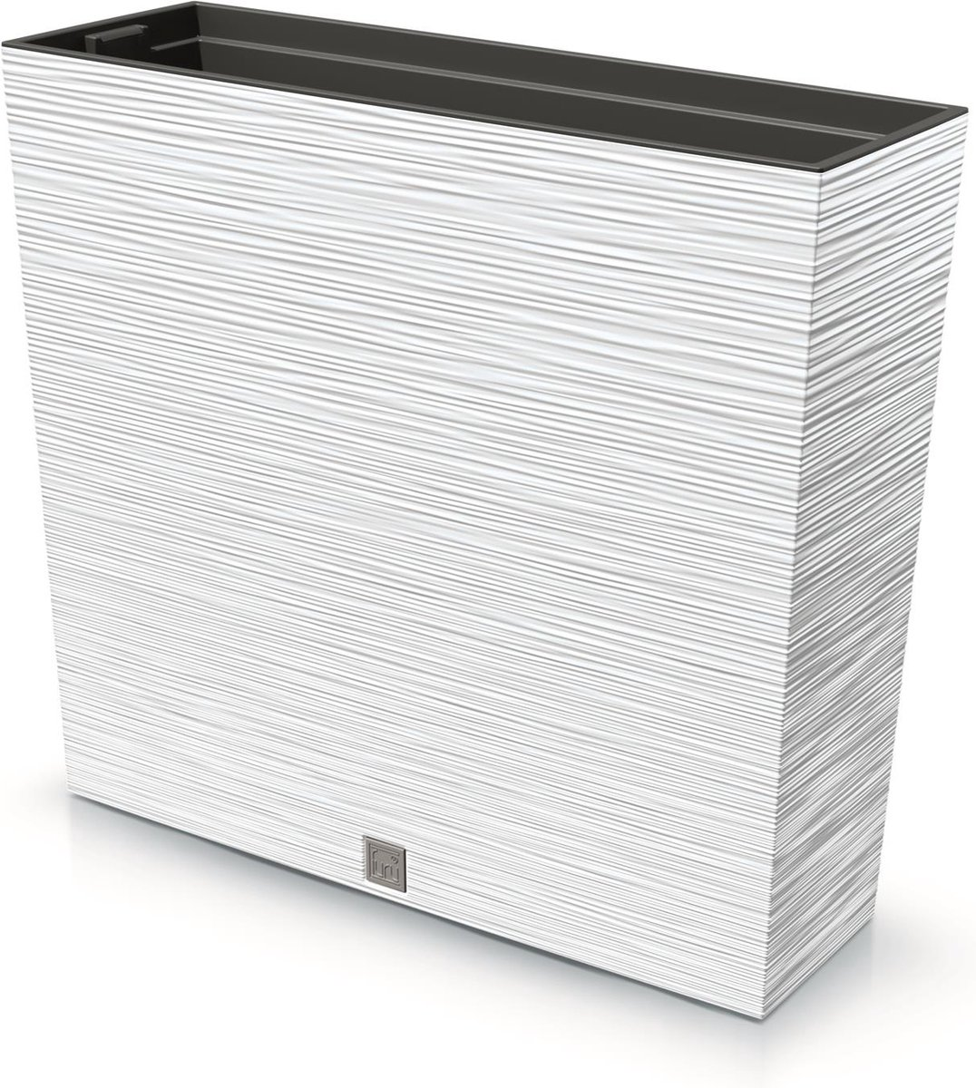 Prosperplast Furu Case Tower Planter - Blanc - 77 cm de long / 68,6 cm de haut