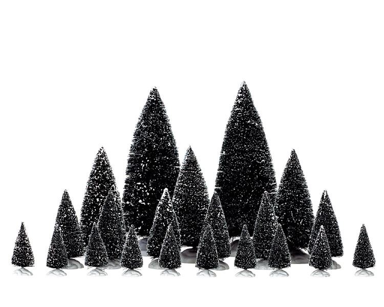 Lemax-Assorted-Pine-Trees-Set-Of-21