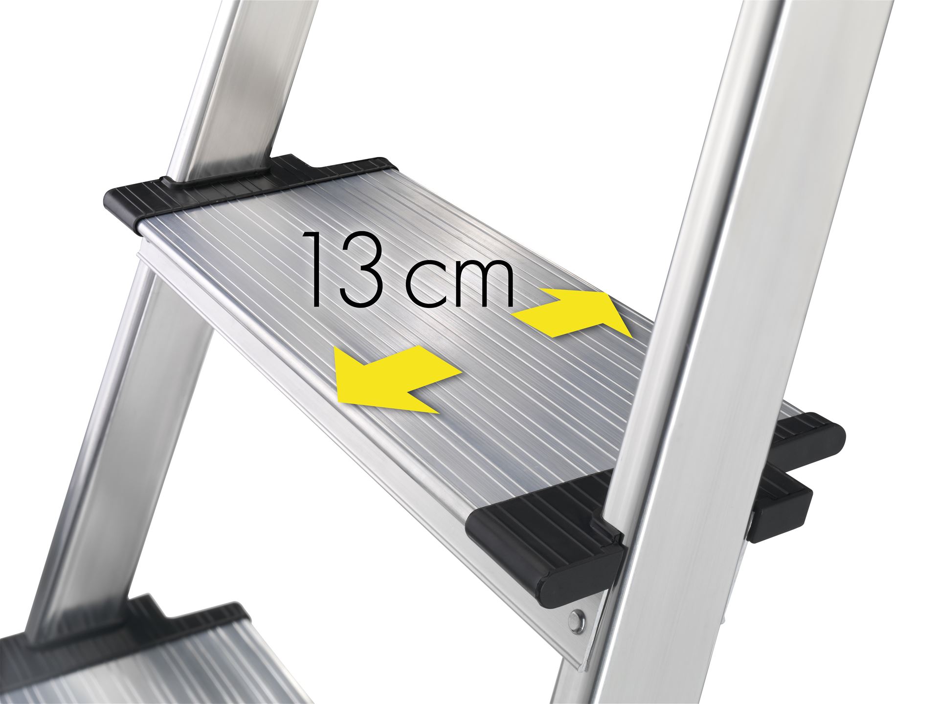Hailo hailo l80 comfortline (4*) Aluminium - Escabeaux - 85x45x146cm L80-comfortline-4-treden