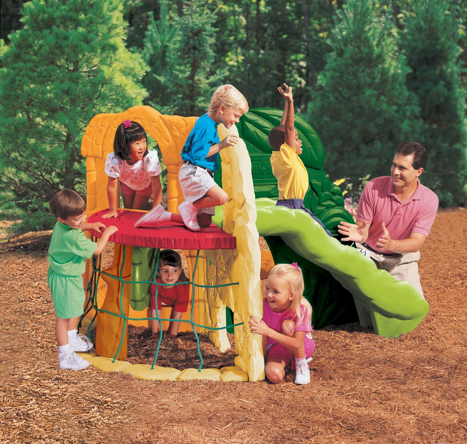 Little-Tikes-klimtoren-Jungle-met-glijbaan