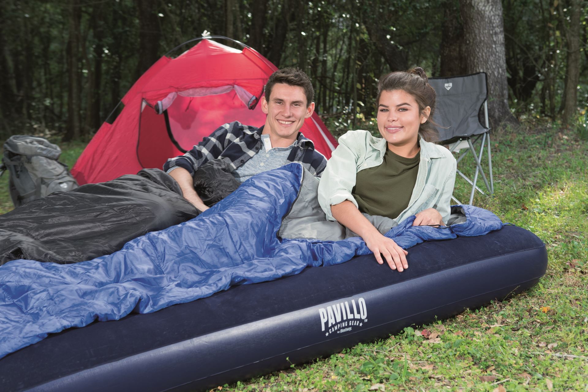 Bestway luchtbed 'Queen' - 203x152x22 cm Bestway-2-03m-x-1-52m-x-22cm-Air-Mattress-Queen