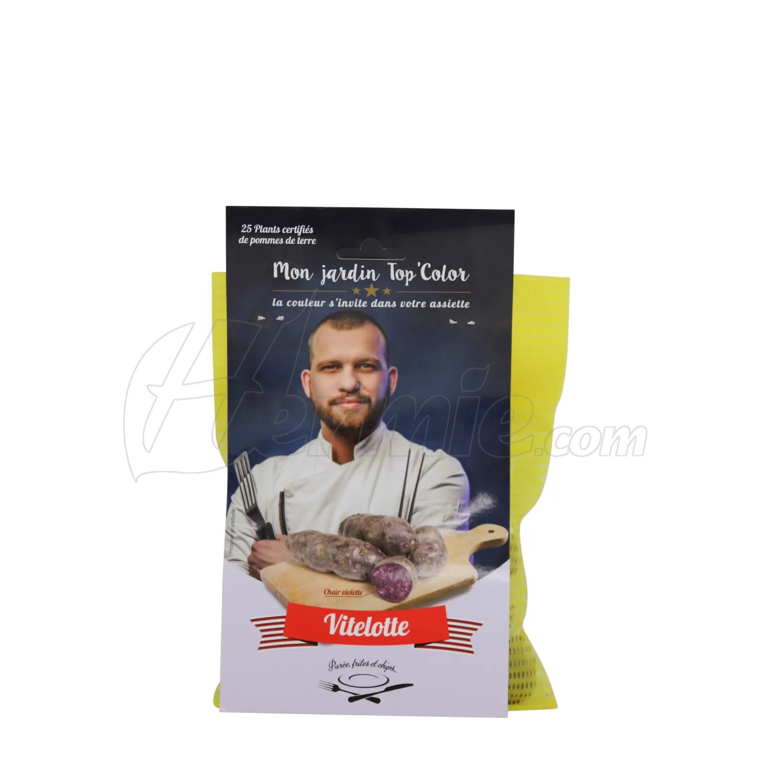 Debaere seed potato Vitelotte (Chair Violette) bag 25 pieces - 25/32 (France)