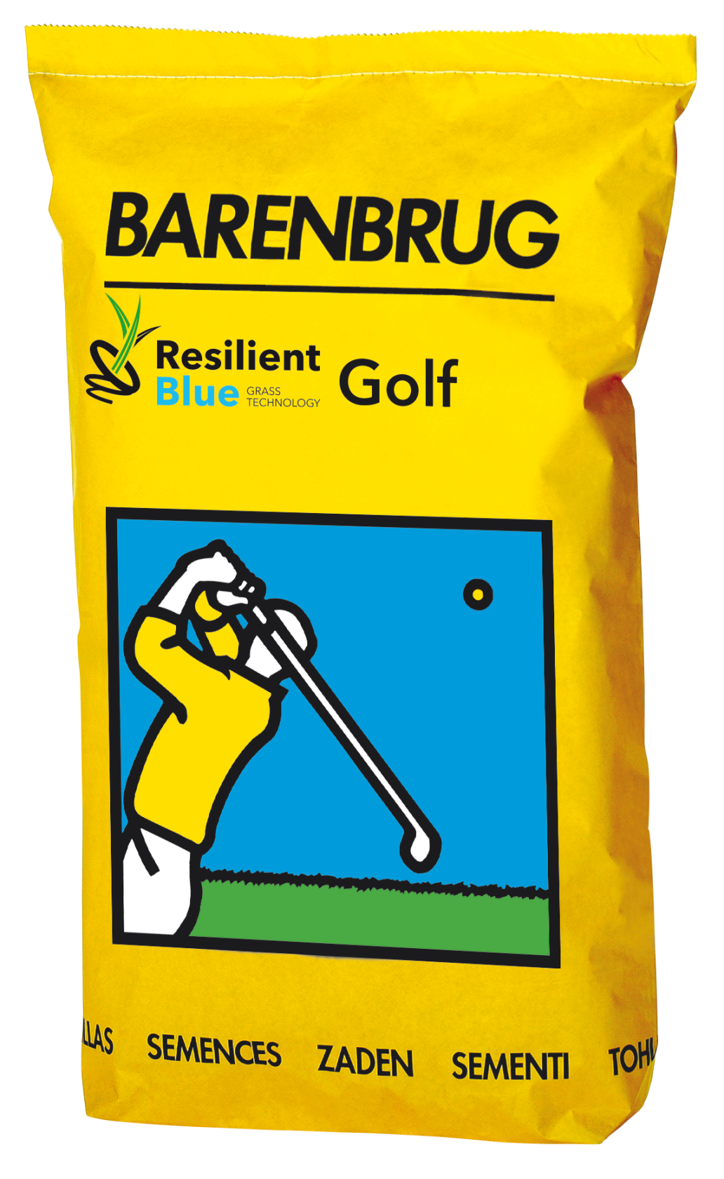 Resilient Blue Golf 15kg - Extremely strong grass against drought and self-healing with YJWM