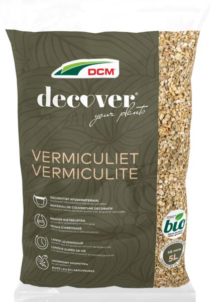 DCM Decover Vermiculite 5L BIO - Stylish protection for your plants
