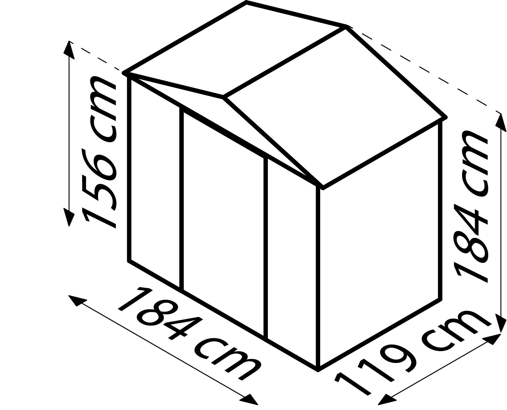 Tuinberging-Dusseldorf-II-65-leisteen-creme-Tuinberging-metaal-B184-x-L119-x-H184-cm