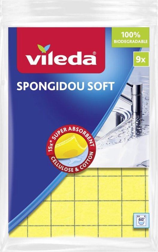 Vileda-Spongidou-sponsdoek-9st