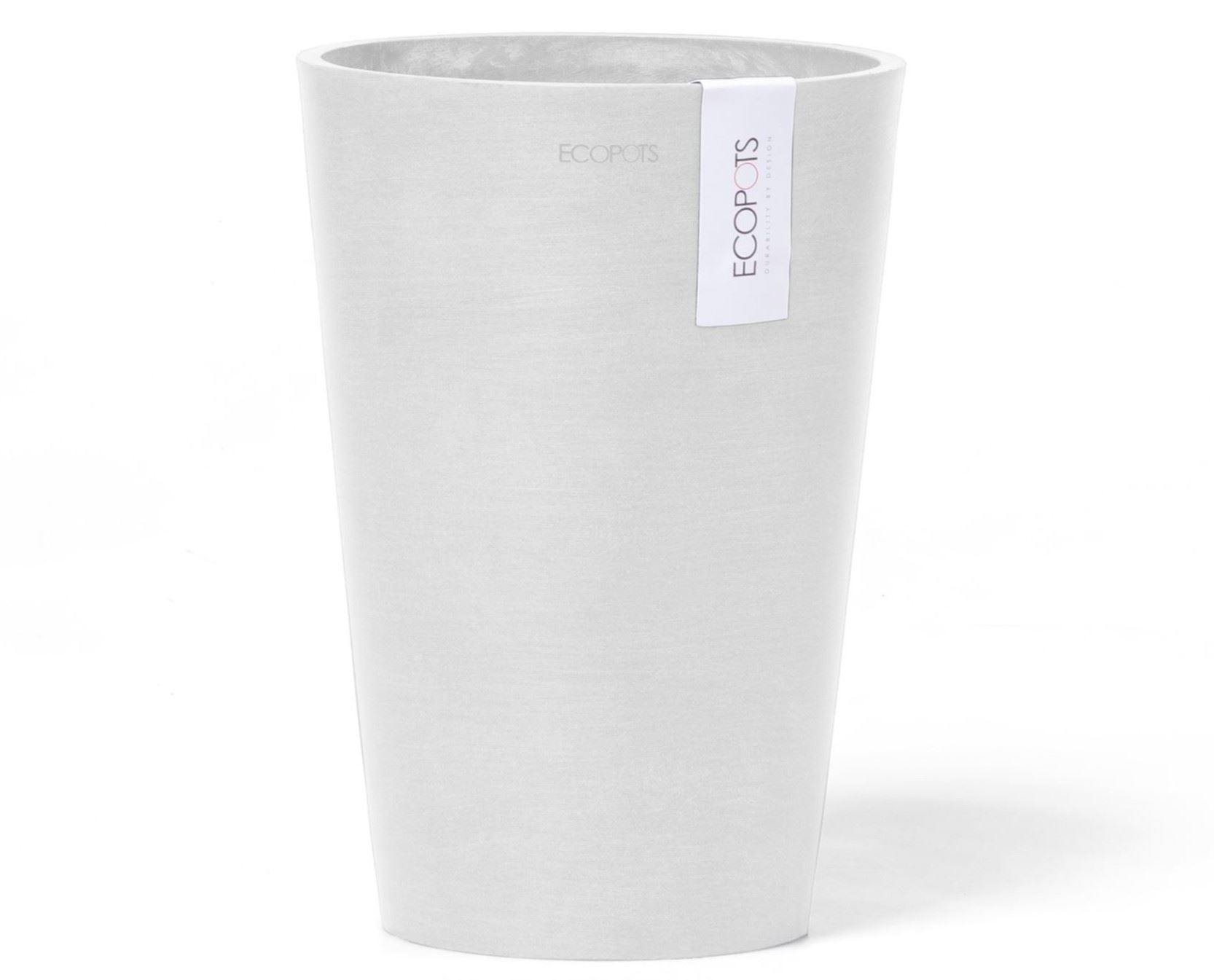 Ecopots-pisa-pure-white-14-cm-H20-cm