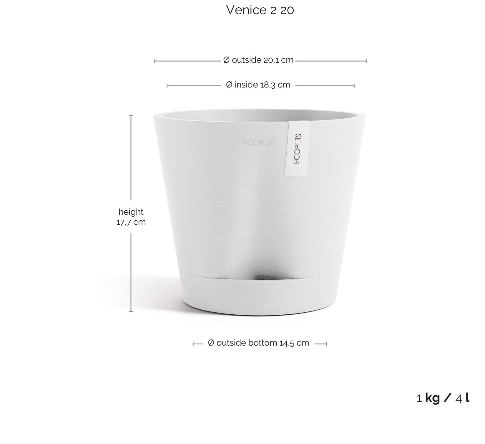 Ecopots-venice-2-pure-white-20-cm-H17-5-cm-incl-waterreservoir