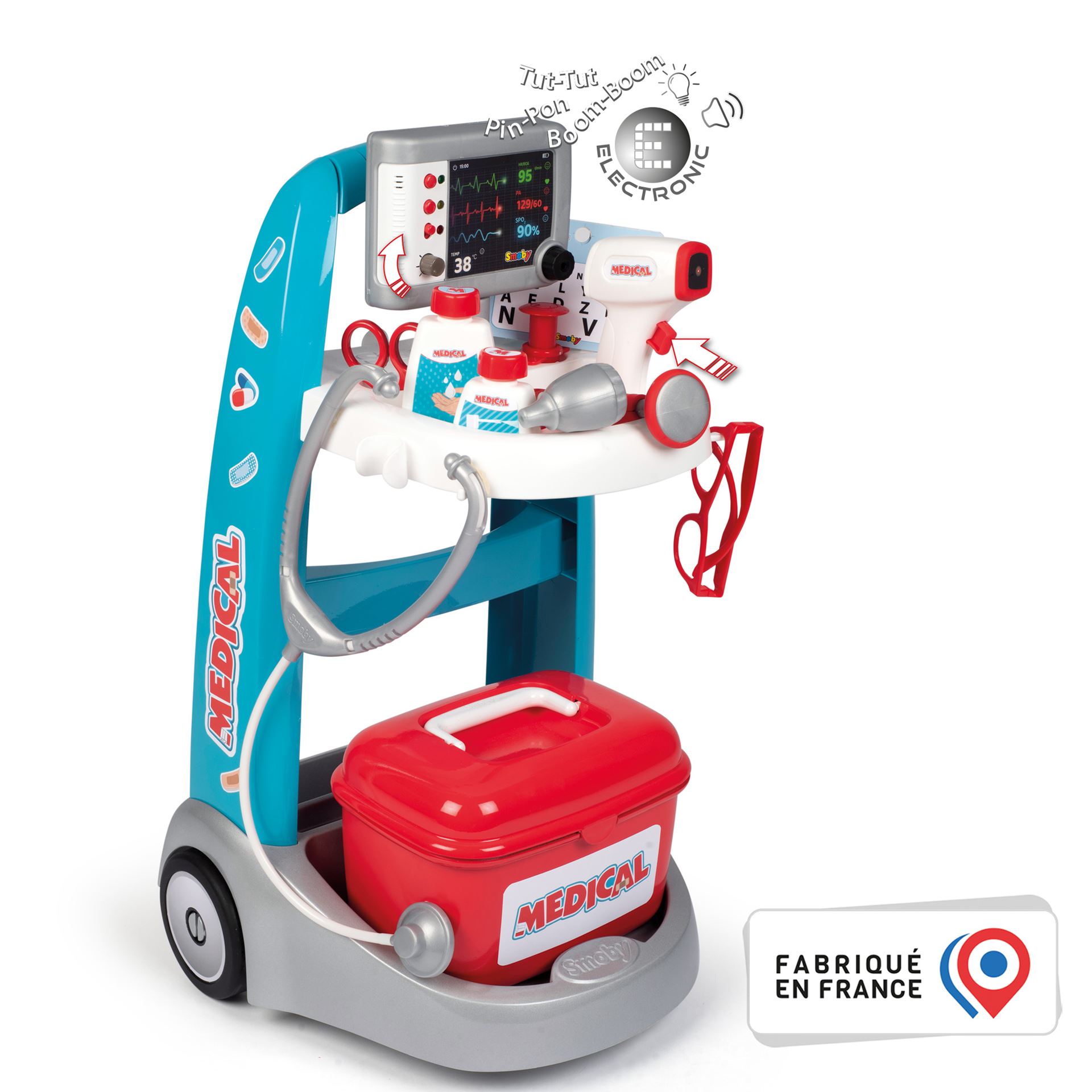 Smoby doctor trolley playset on sale