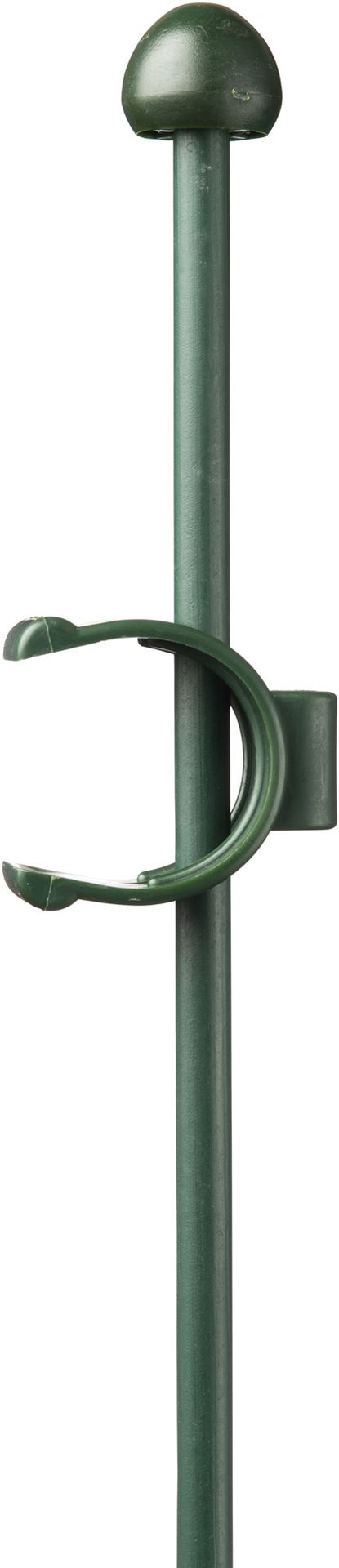 Nature plantensteun+clip H125cm Ø8mm met verstelbare clip