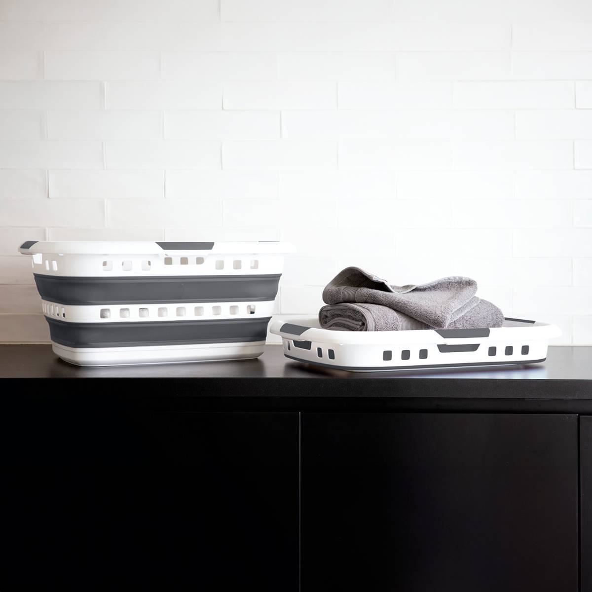 Wasmand-45L-uitplooibaar-wit-grijs